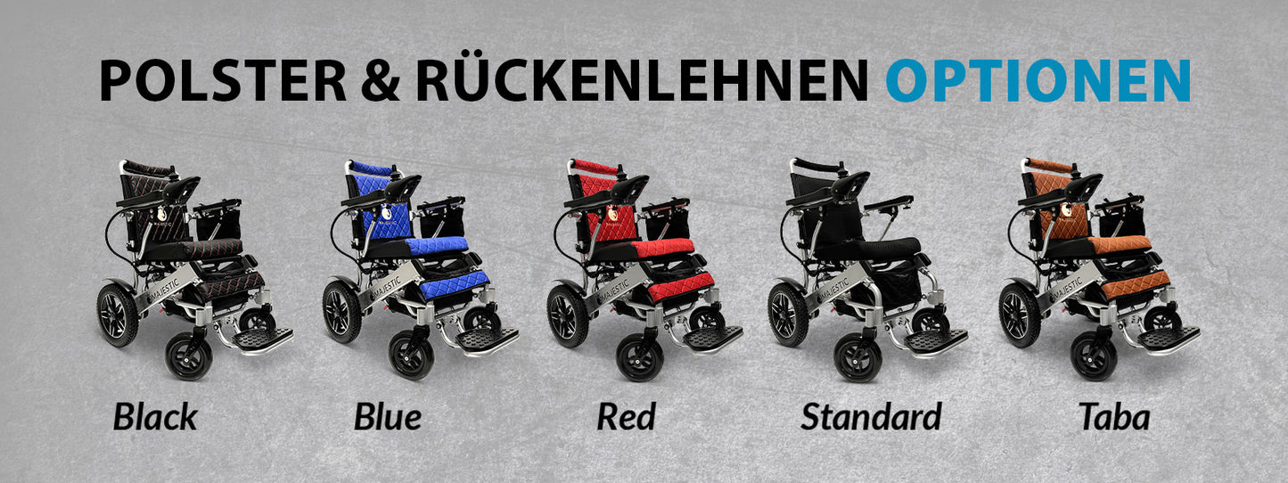 MAJESTIC IQ-8000 Ferngesteuerter leichter Elektrorollstuhl