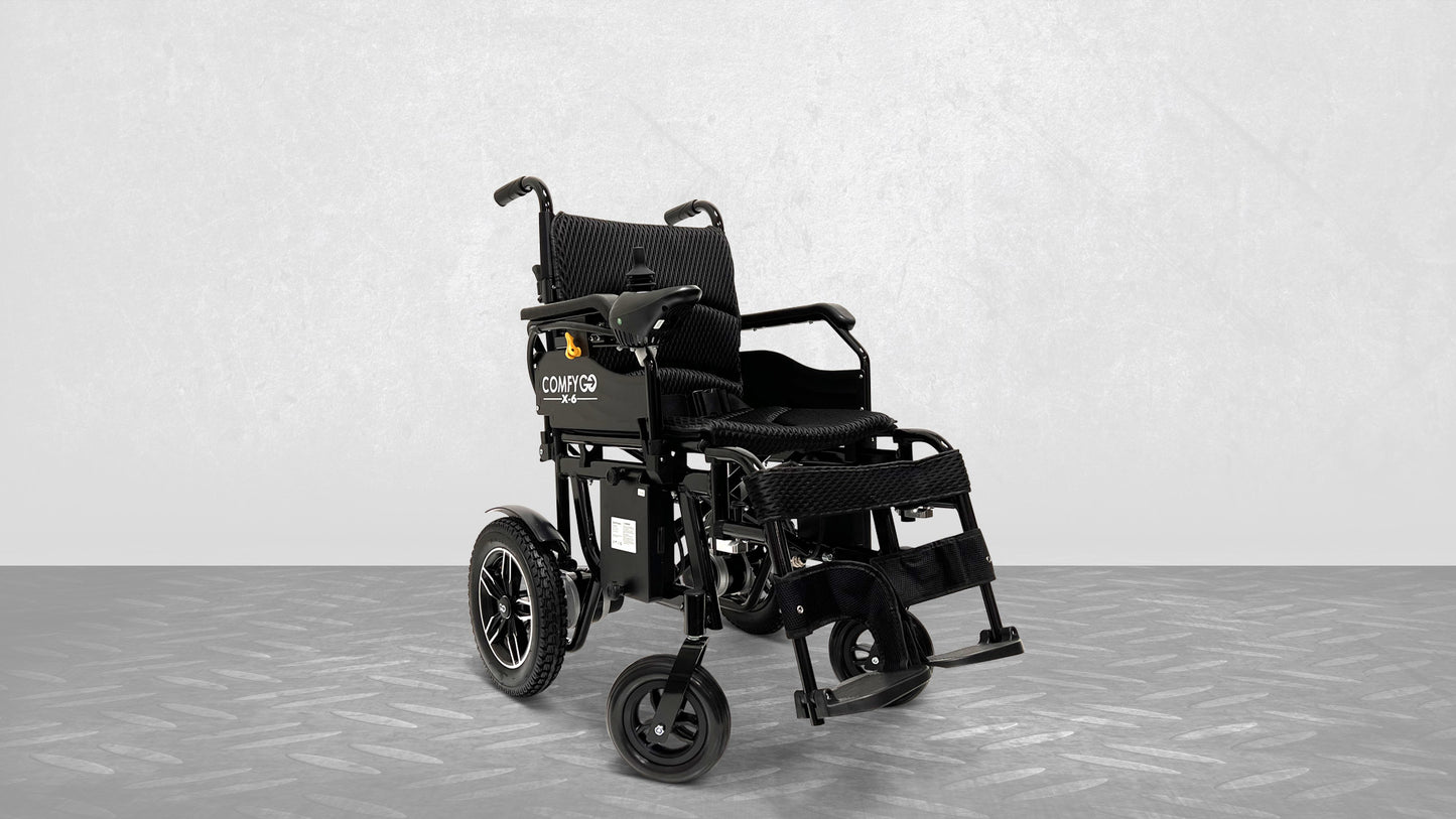 X-6 ComfyGO leichter elektrischer Rollstuhl