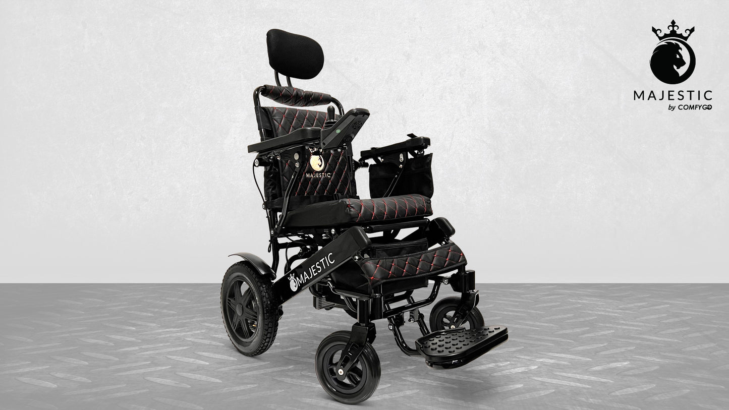 MAJESTIC IQ-9000 AR Ferngesteuerter Elektrischer Rollstuhl Mit Auto-Rückenlehne