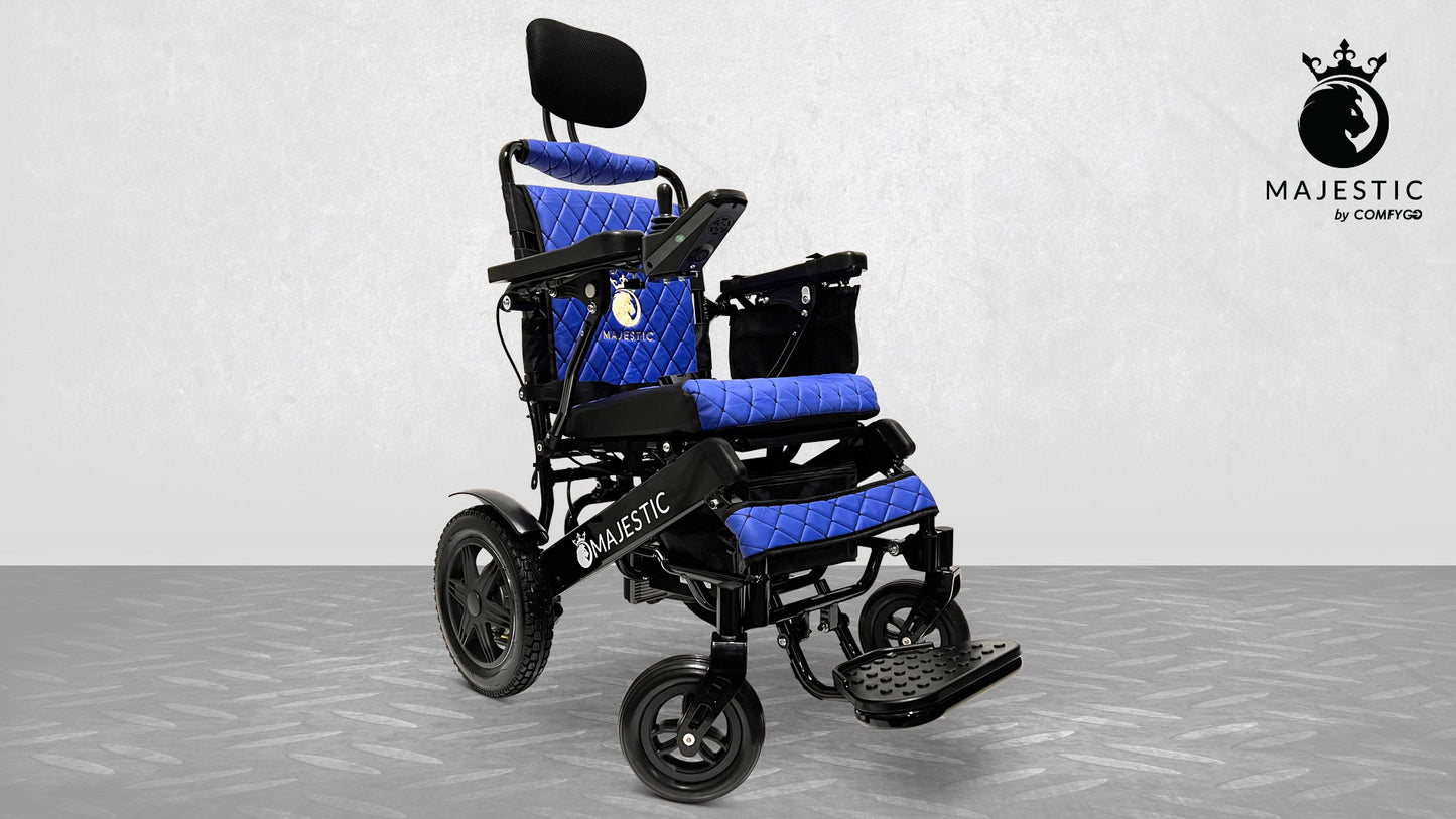 MAJESTIC IQ-9000 AR Ferngesteuerter Elektrischer Rollstuhl Mit Auto-Rückenlehne