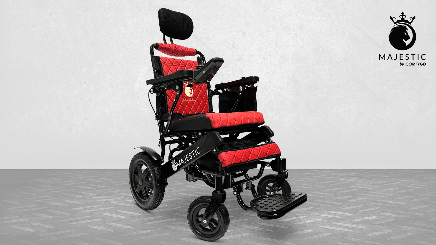 MAJESTIC IQ-9000 AR Ferngesteuerter Elektrischer Rollstuhl Mit Auto-Rückenlehne