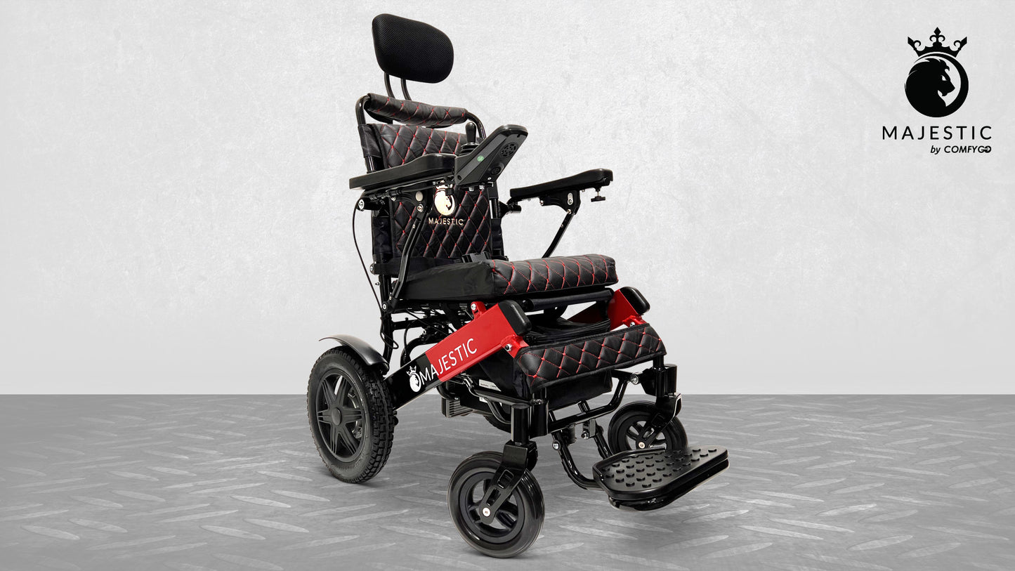 MAJESTIC IQ-9000 AR Ferngesteuerter Elektrischer Rollstuhl Mit Auto-Rückenlehne