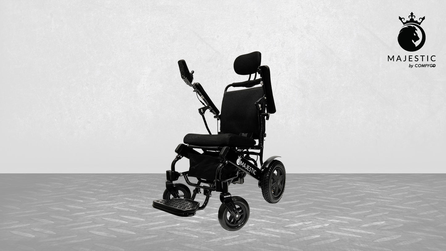 MAJESTIC IQ-9000 AR Ferngesteuerter Elektrischer Rollstuhl Mit Auto-Rückenlehne